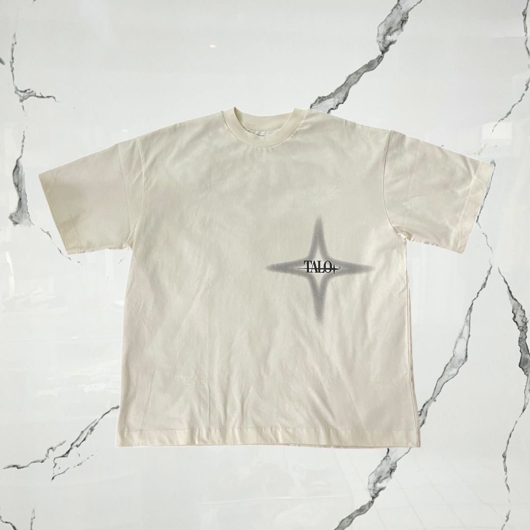 Talo Effortless Elegance Hueso T-shirt