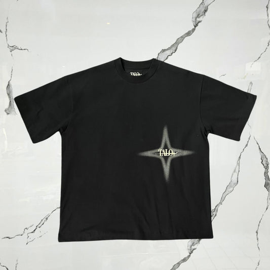 Talo Effortless Elegance Black T-shirt - Urban Utility