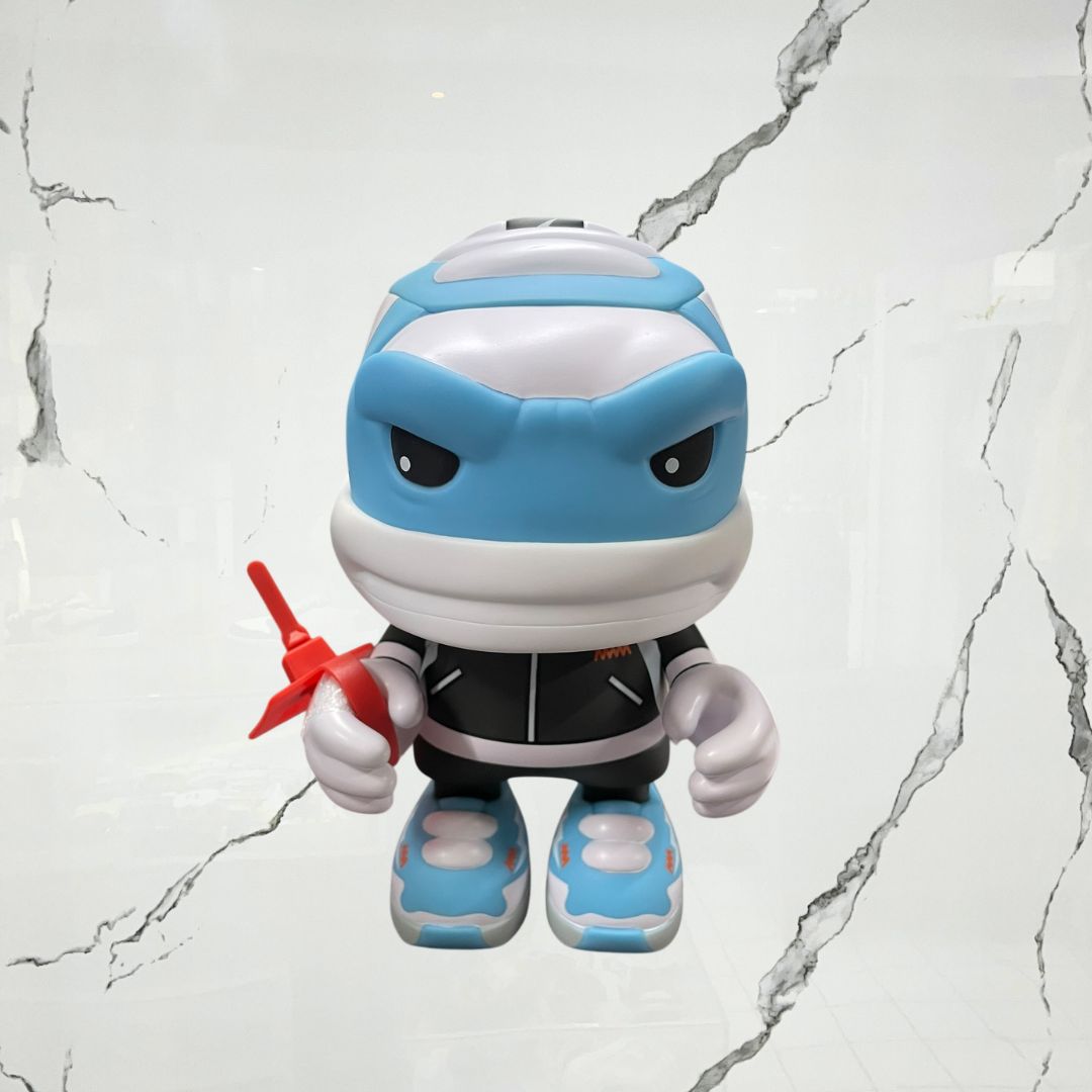 Superplastic Soft Vinyl Shudog Off Blue Figure - Urban Utility