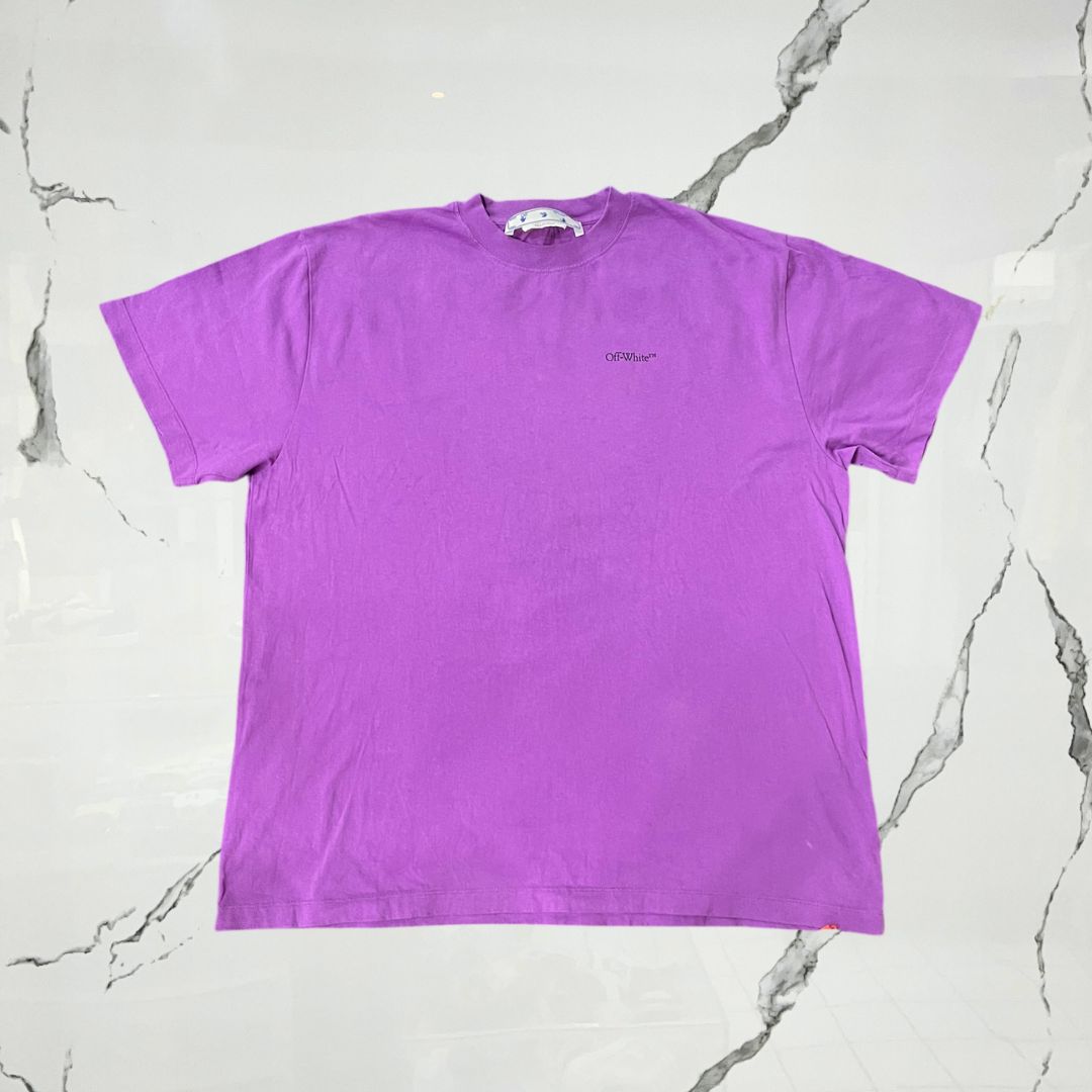 Off White Arrows Purple T-shirt ( De Uso) - Urban Utility
