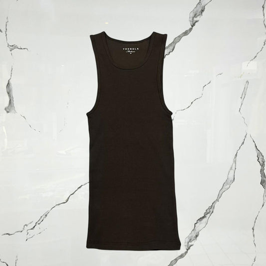 YoungLA Wife Lovers Brown Tank Tee - Urban Utility