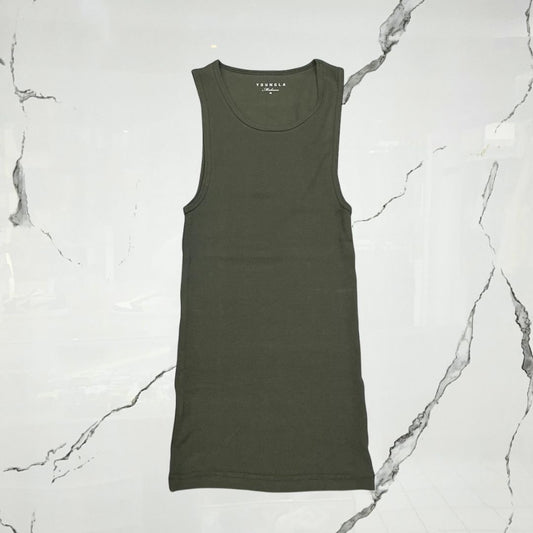 YoungLA Wife Lovers Green Tank Tee - Urban Utility