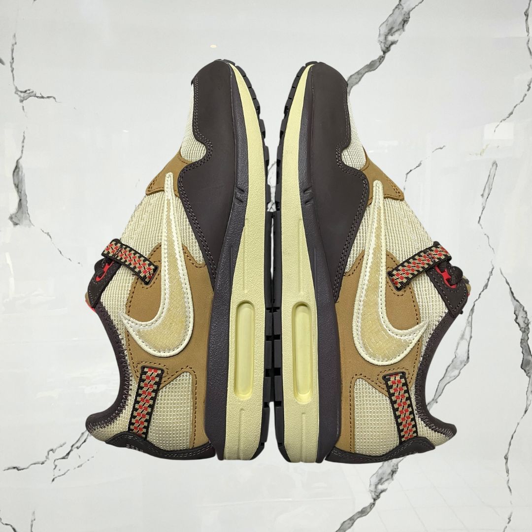 Air Max 1 Travis Scott Cactus Jack Baroque Brown (De Uso) - Urban Utility