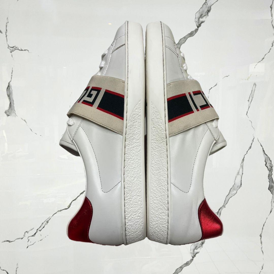 Gucci Ace Ivory (De Uso) - Urban Utility