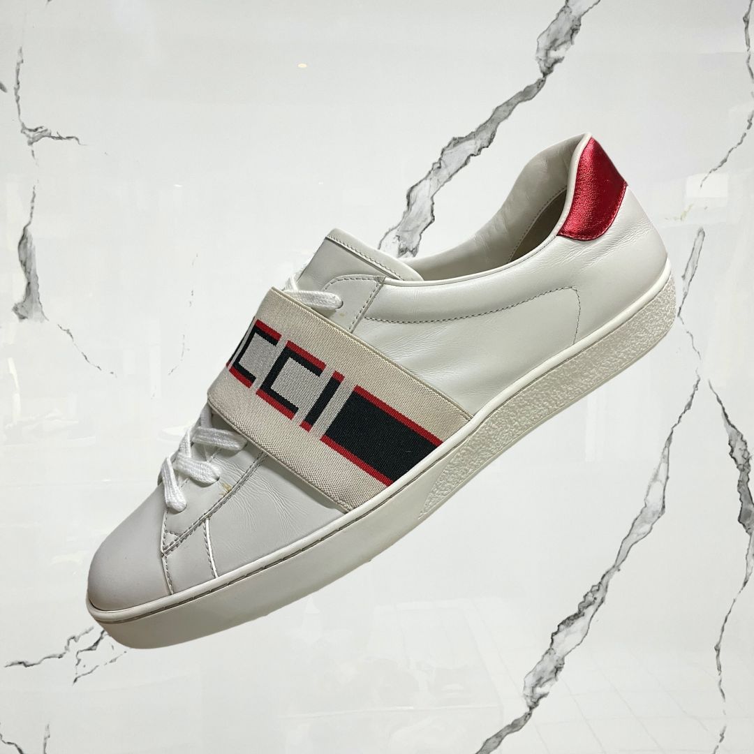 Gucci Ace Ivory (De Uso) - Urban Utility