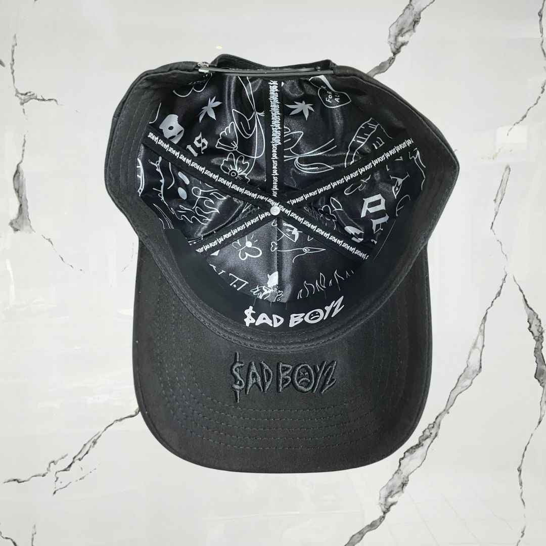 Sad Boyz SB Cry Crystal Black Cap - Urban Utility
