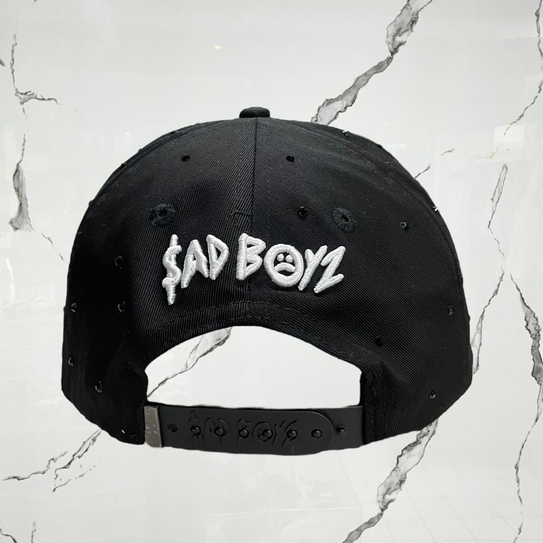 Sad Boyz SB Cry Crystal Black Cap - Urban Utility