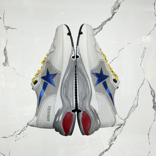 Goolden Goose Running Sole White Bluette - Urban Utility