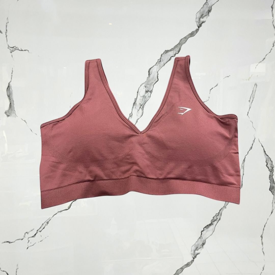 Gymshark Every Seamless Red Support Bra - Urban Utility