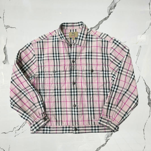 Burberry x Supreme London England Pink Jacket (De Uso) - Urban Utility