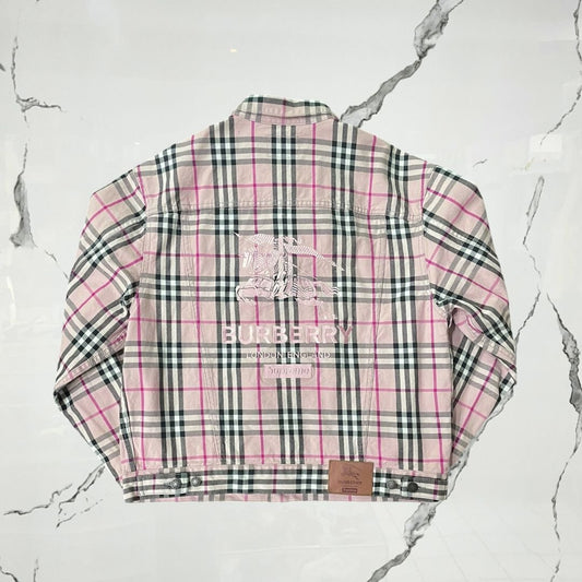 Burberry x Supreme London England Pink Jacket (De Uso) - Urban Utility