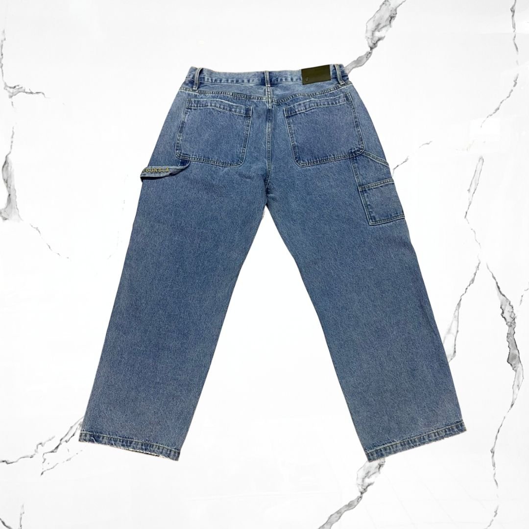 YoungLA Carpenter Blue Wash Jeans - Urban Utility