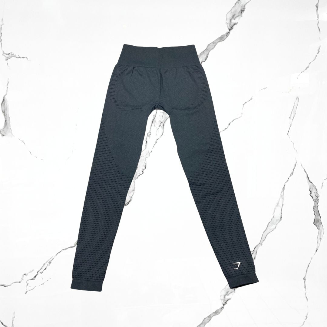 Gymshark Vital Seamless Strong Grey Marl Leggings - Urban Utility