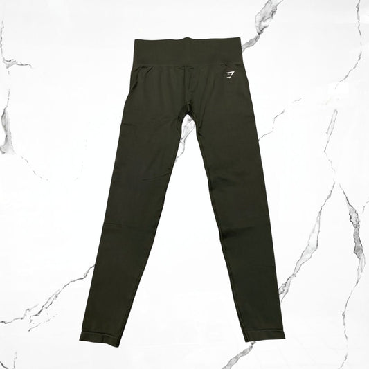 Gymshark Everyday Seamless Strength Green Leggings - Urban Utility