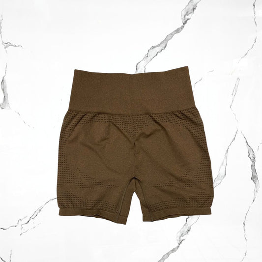 Gymshark Vital Seamless Espresso Marl Shorts - Urban Utility