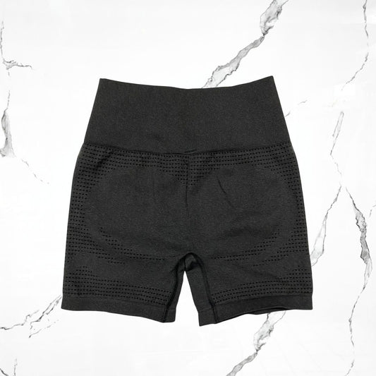 Gymshark Vital Seamless 2.0 Black Marl Shorts - Urban Utility