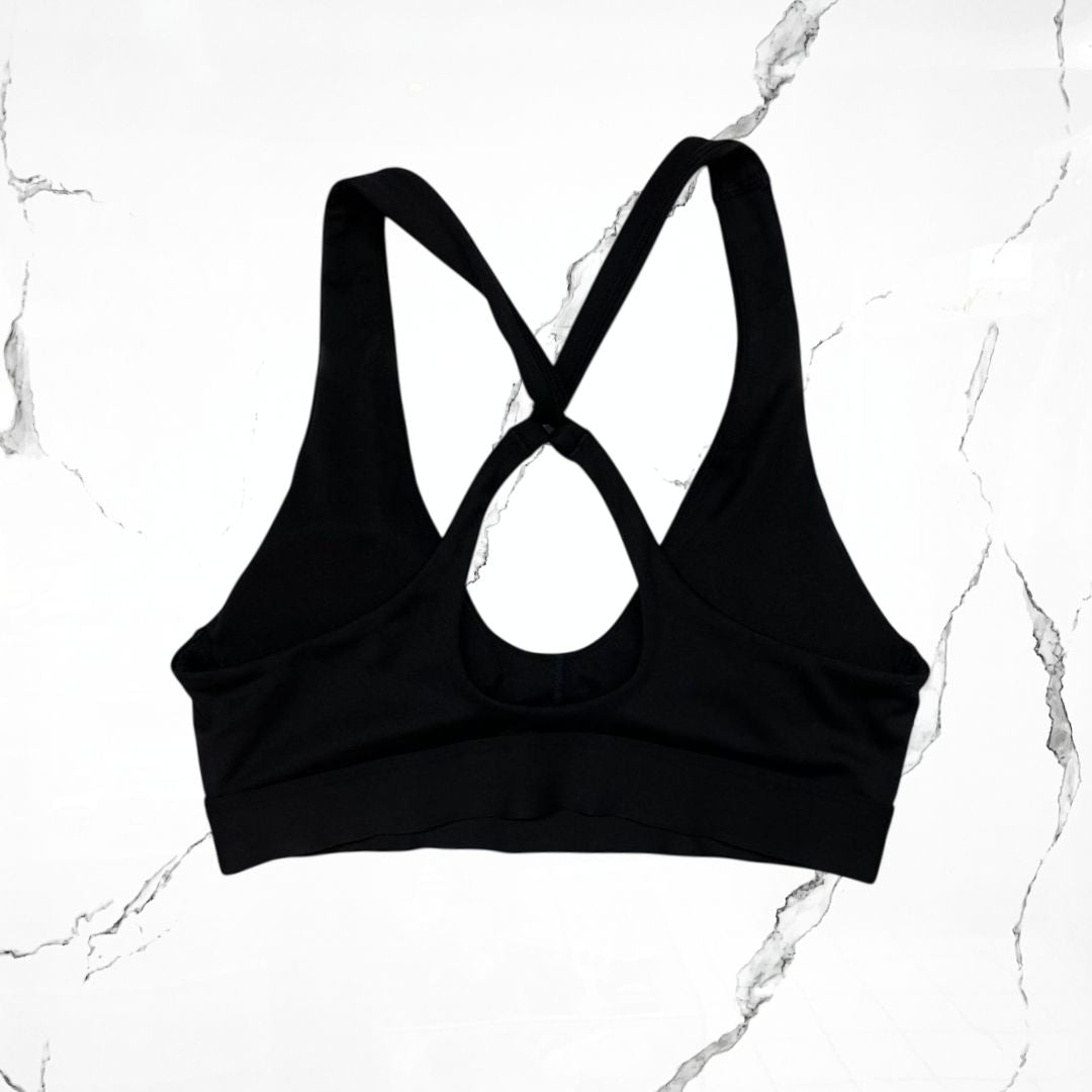 Gymshark Peek A Boo Black Sports Bra - Urban Utility
