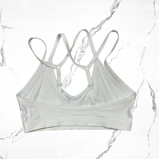 Gymshark Double Up White Sports Bra - Urban Utility