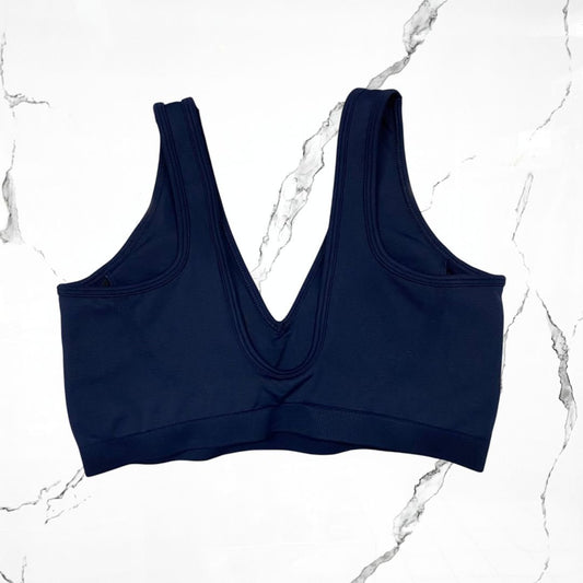 Gymshark Everyday Seamless Navy Sports Bra - Urban Utility