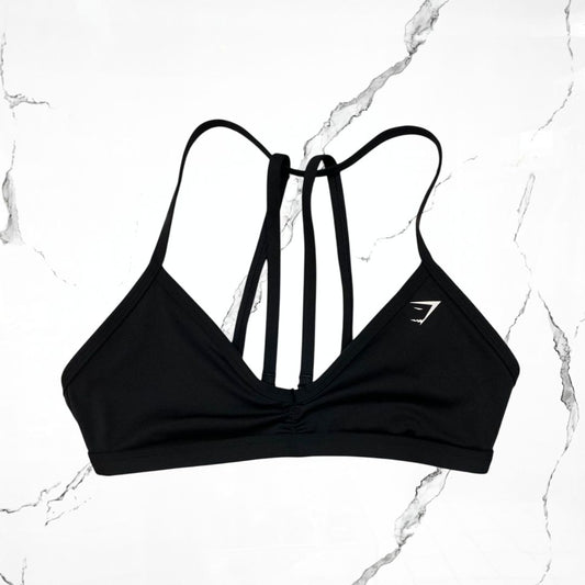 Gymshark Minimal Sports Bra Black - Urban Utility