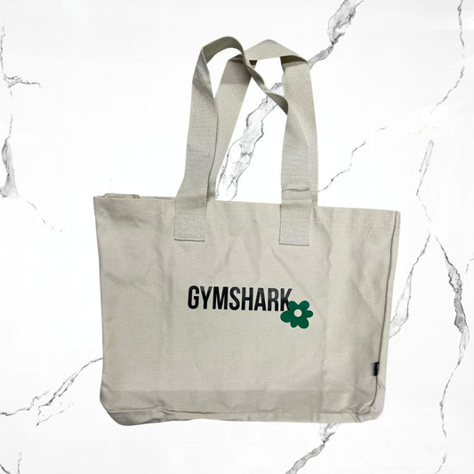 Gymshark Work For It Oversized Tote White Tote Bag - Urban Utility