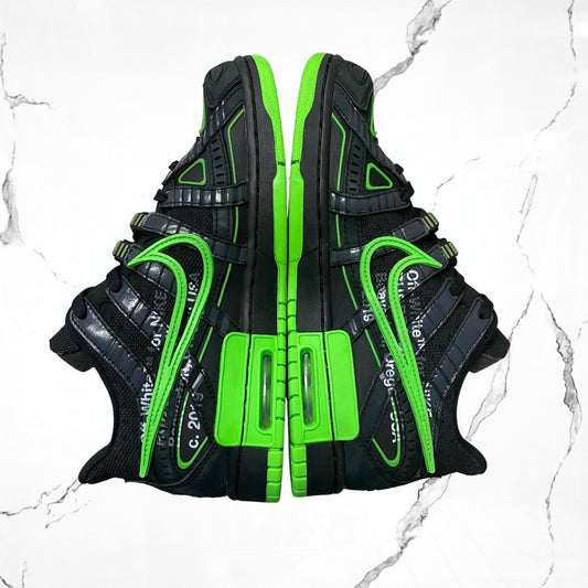 Dunk Air Rubber Off - White Green Strike (De Uso) - Urban Utility