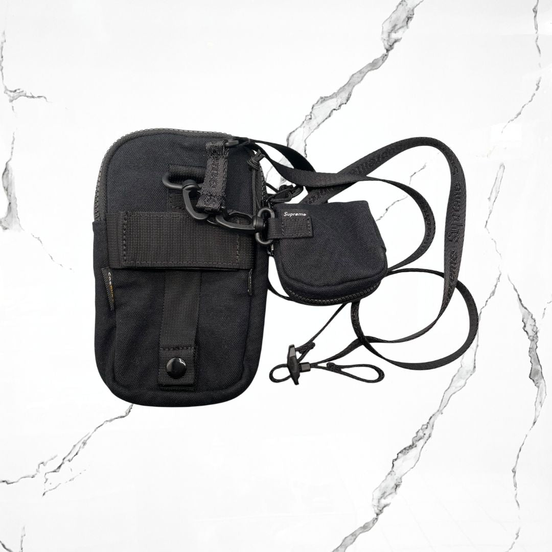 Supreme Cordura Black Shoulder Bag - Urban Utility