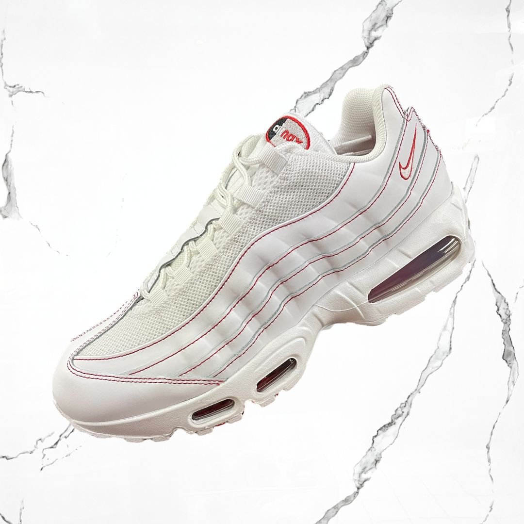 Air Max 95 OG Big Bubble White University Red - Urban Utility