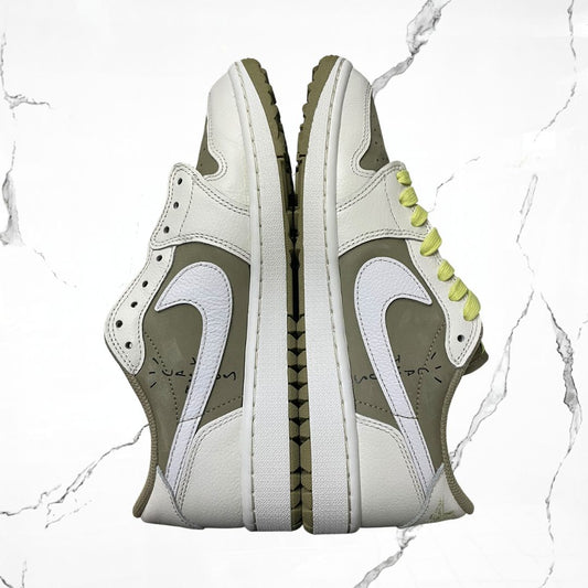 Jordan 1 Low Golf Travis Scott Neutral Olive (De Uso) - Urban Utility