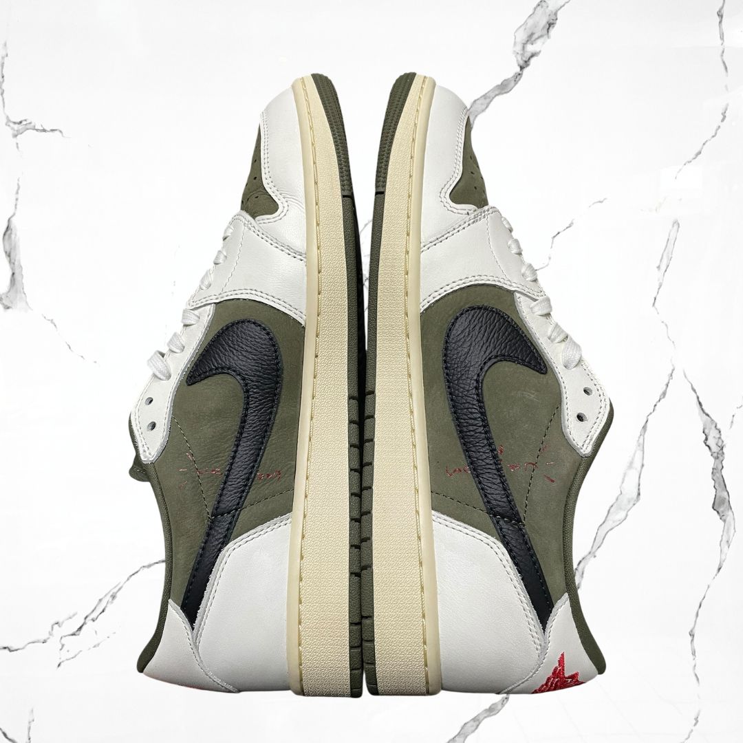 Jordan 1 Low OG Travis Scott Medium Olive (De Uso) - Urban Utility