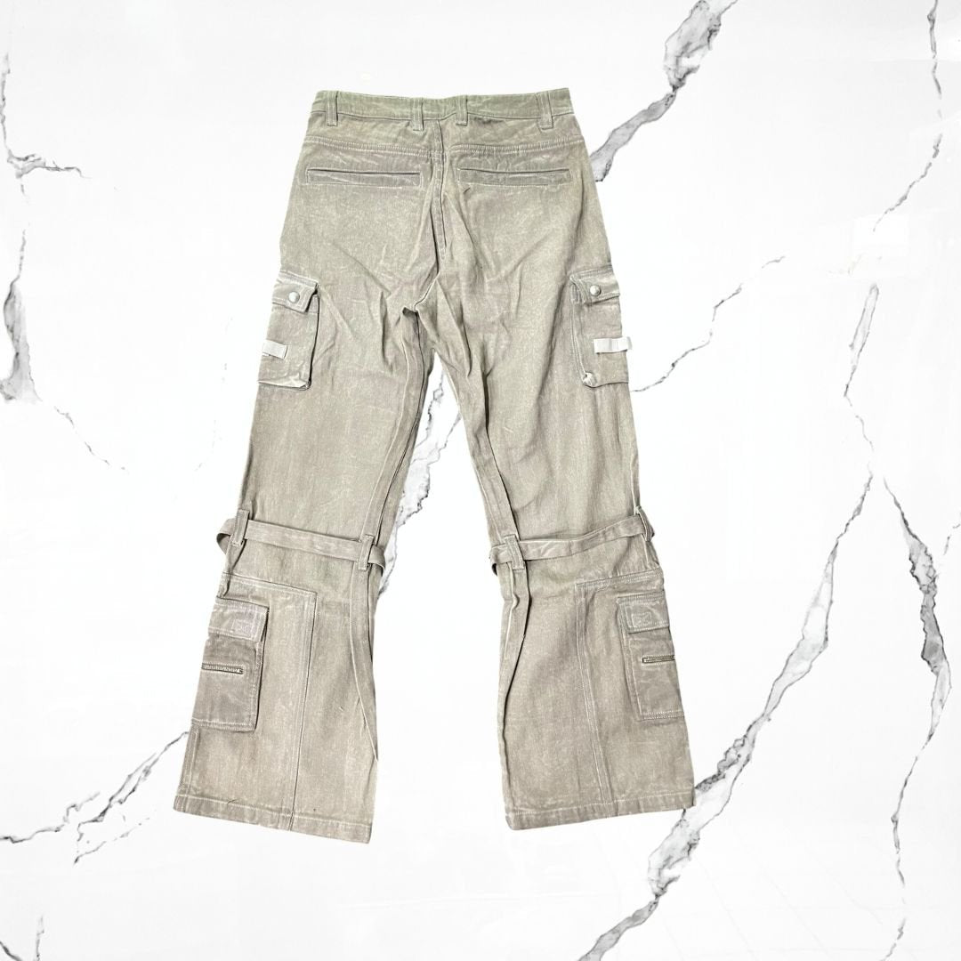 Revenge Bondage Heavy Canvas Washed Taupe Pants - Urban Utility