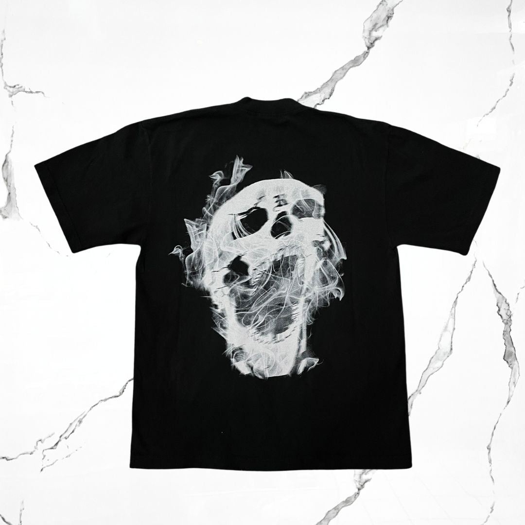 Revenge Smoke Lightning Logo Black T.shirt - Urban Utility