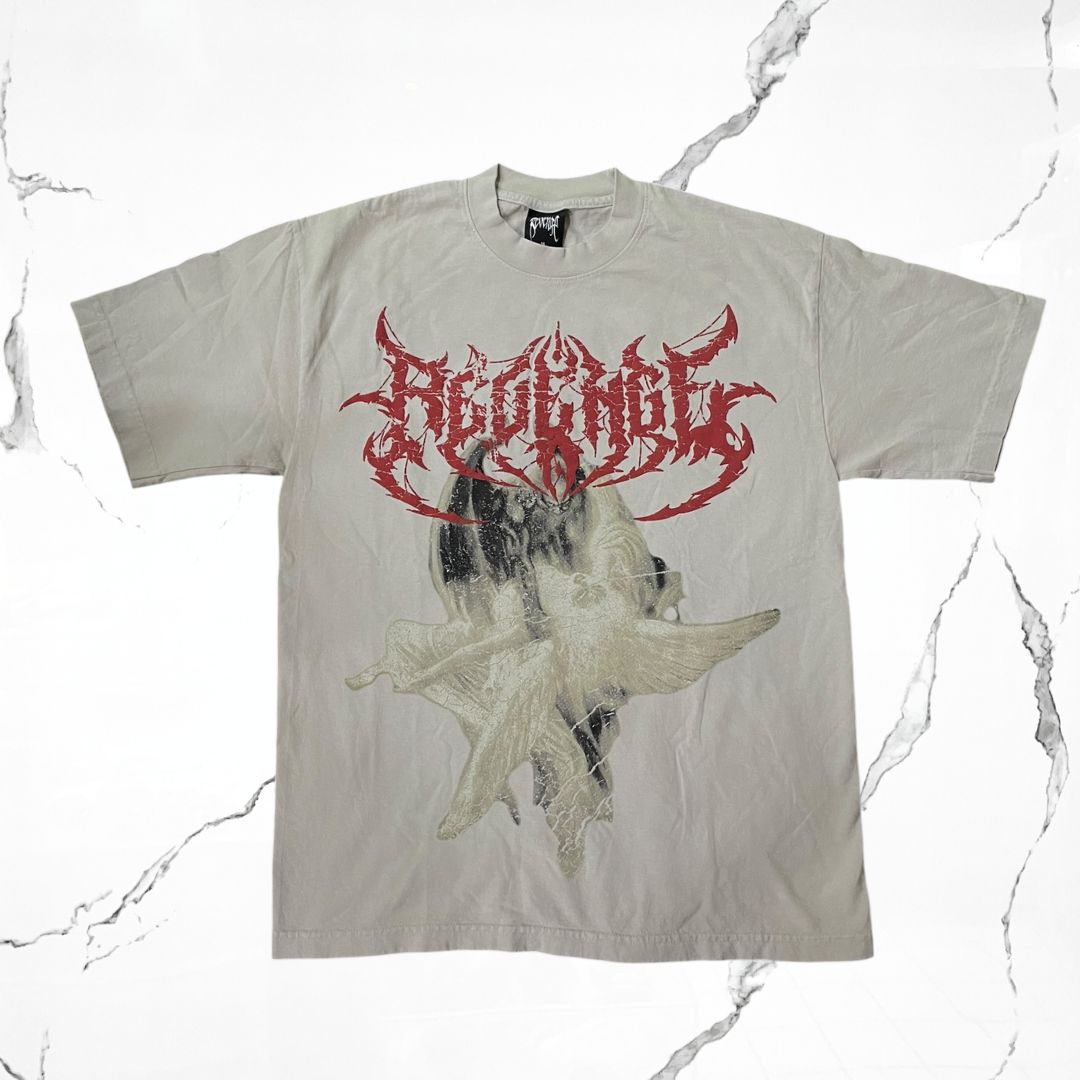 Revenge Fallen Angel Cement T-shirt - Urban Utility