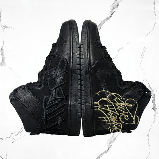 Dunk SB High Faust Black Gold (De Uso) - Urban Utility