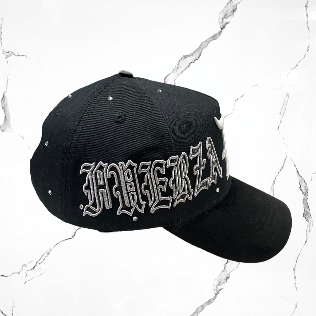 Dandy Hats Distressed Black White (De Uso) - Urban Utility