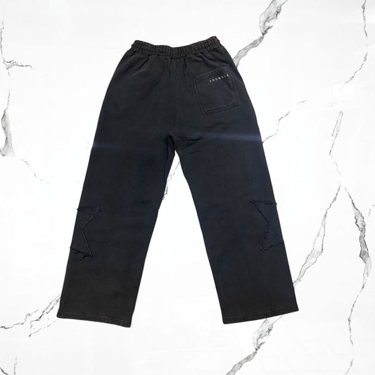 YoungLA Superstar Sweats Black Wash Pants - Urban Utility