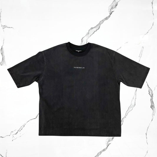 YoungLA Chaos Tees Black Wash T-shirt - Urban Utility