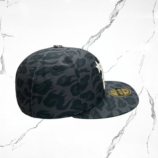 Hellstar Cheetah Print Fitted Hat - Urban Utility