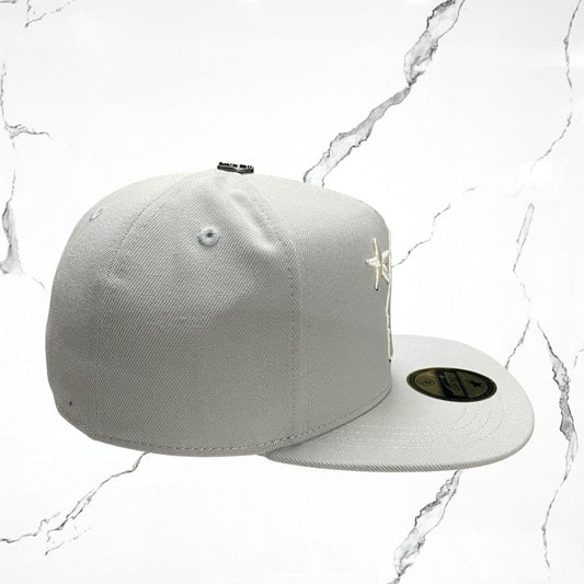Hellstar Fitted Hat Grey Cap - Urban Utility