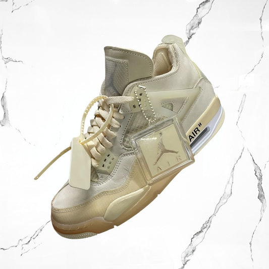 Jordan 4 Off - White Sail Women's (De Uso) - Urban Utility