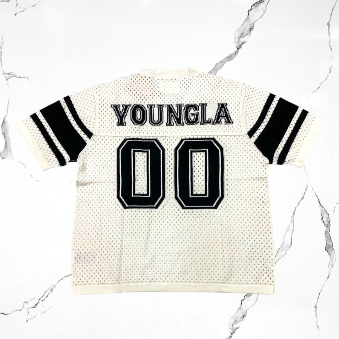 YoungLA Varsity Knit Jersey White - Urban Utility