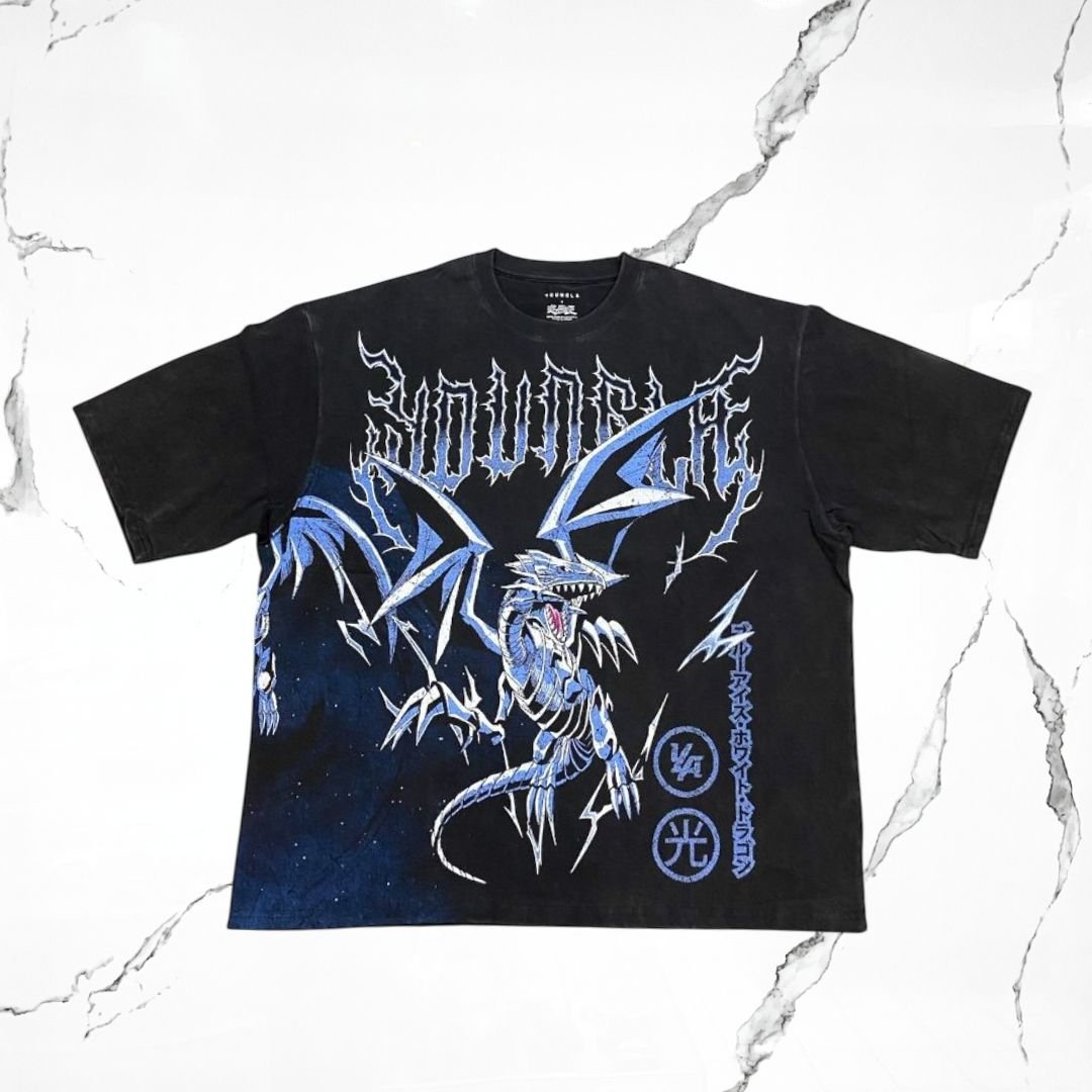YoungLA Yu Gi OH Tees Blue Eyes T-shirt - Urban Utility