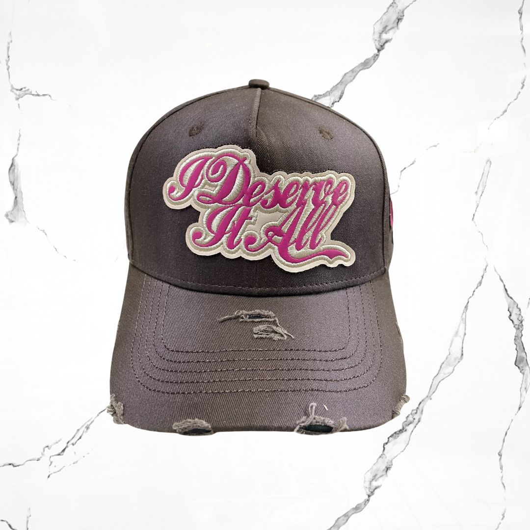 Dandy Hats Deserve It All Pink Cap - Urban Utility