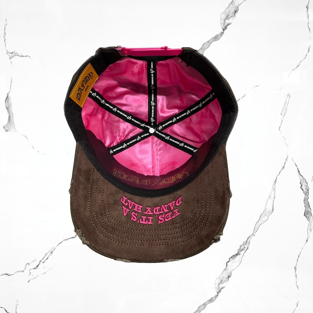 Dandy Hats Deserve It All Pink Cap - Urban Utility