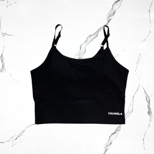 YoungLA Top Locked In Tank Black - Urban Utility