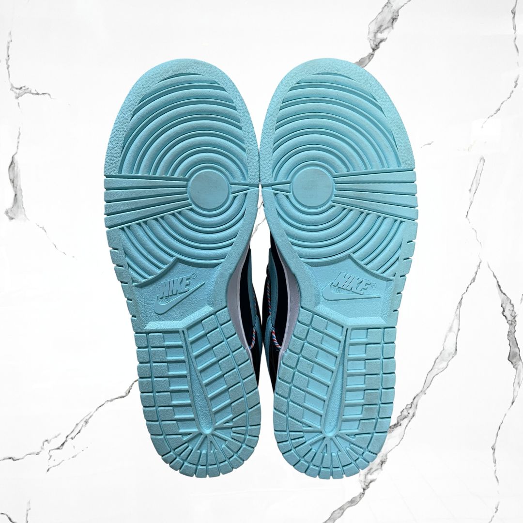 Dunk Low Barber Shop Black (De Uso) - Urban Utility