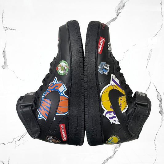 Air Force 1 Mid Supreme NBA Black (De Uso) - Urban Utility