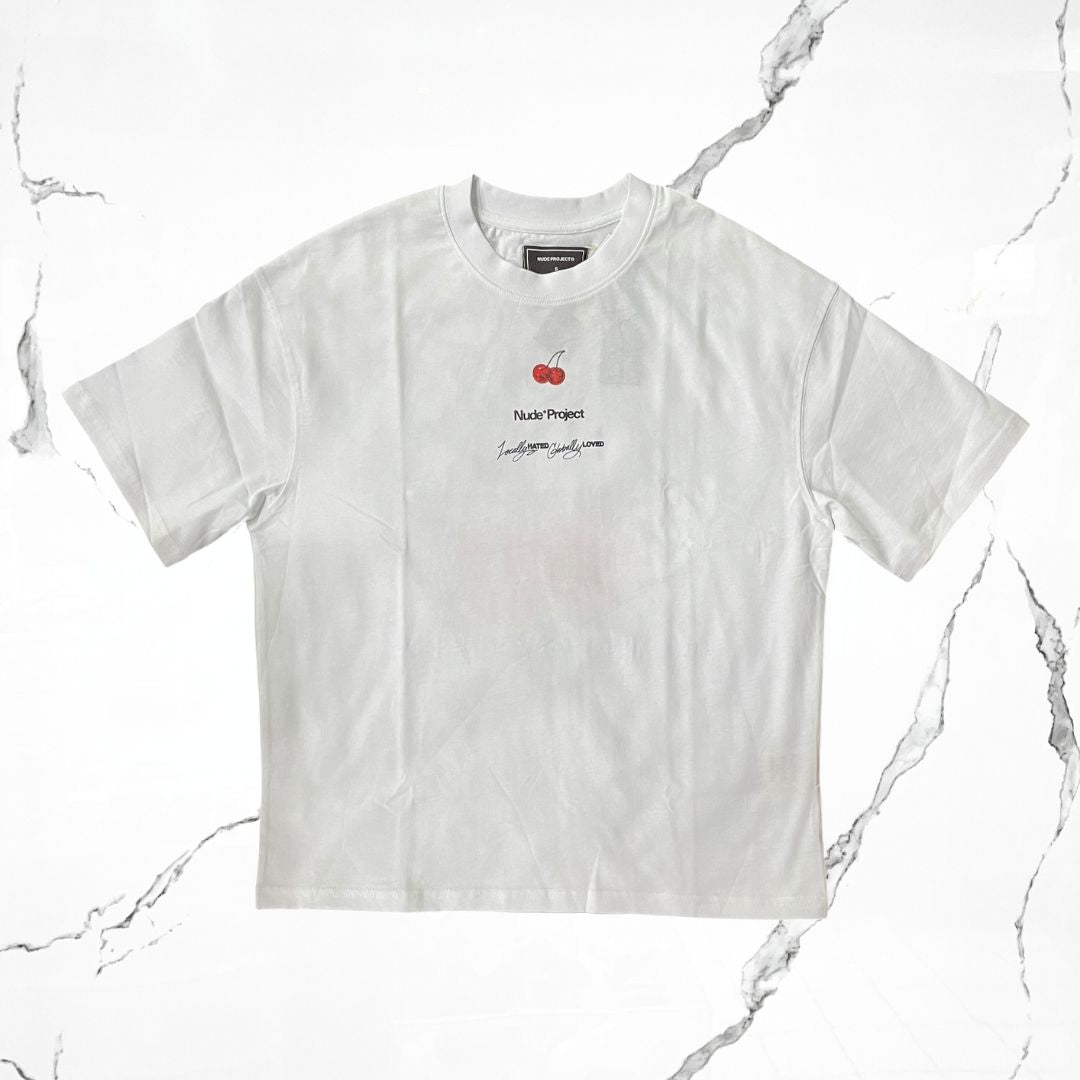 Nude Project Nude Tour Tee White T-shirt - Urban Utility