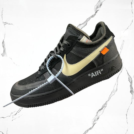 Air Force 1 Low Off - White Black White (De Uso) - Urban Utility