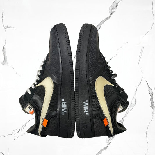 Air Force 1 Low Off - White Black White (De Uso) - Urban Utility